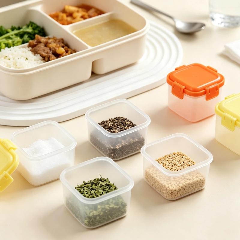 4개 세트, 쌓아서 보관 가능한 PP 소재의 미니 식품 - Baby Food Jars With Lids 리뷰 및 가격